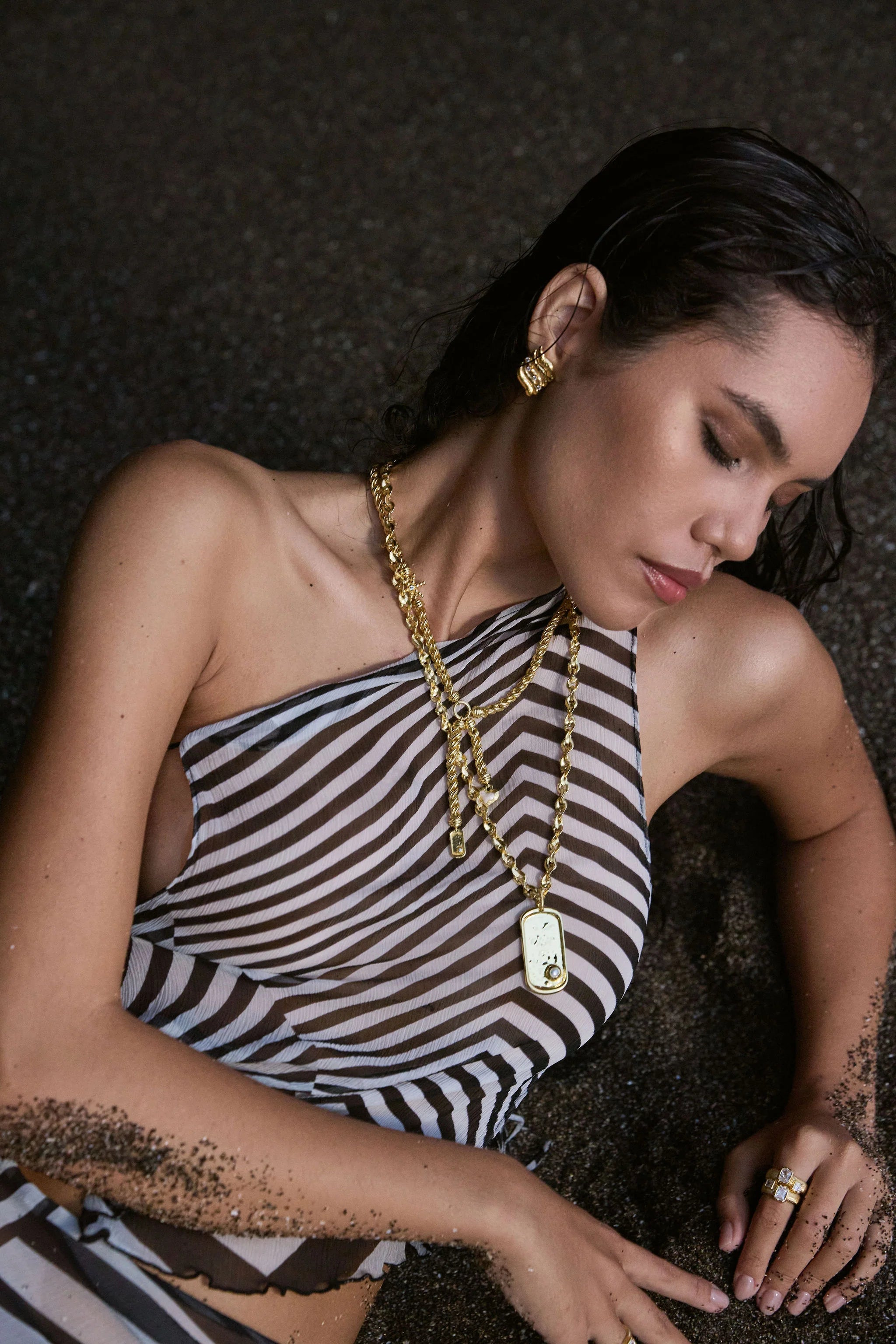 MOUNTAIN & MOON Demi Earrings GOLD