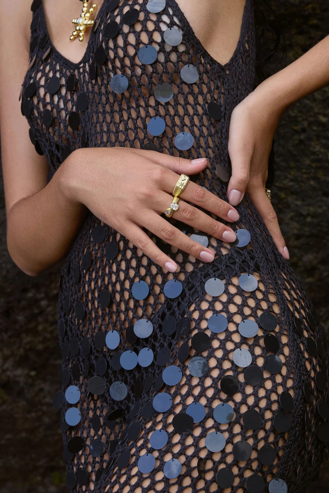 MOUNTAIN & MOON Maia Ring GOLD