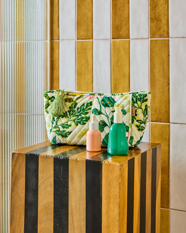 KIP & CO Wander Velvet Toiletry Bag