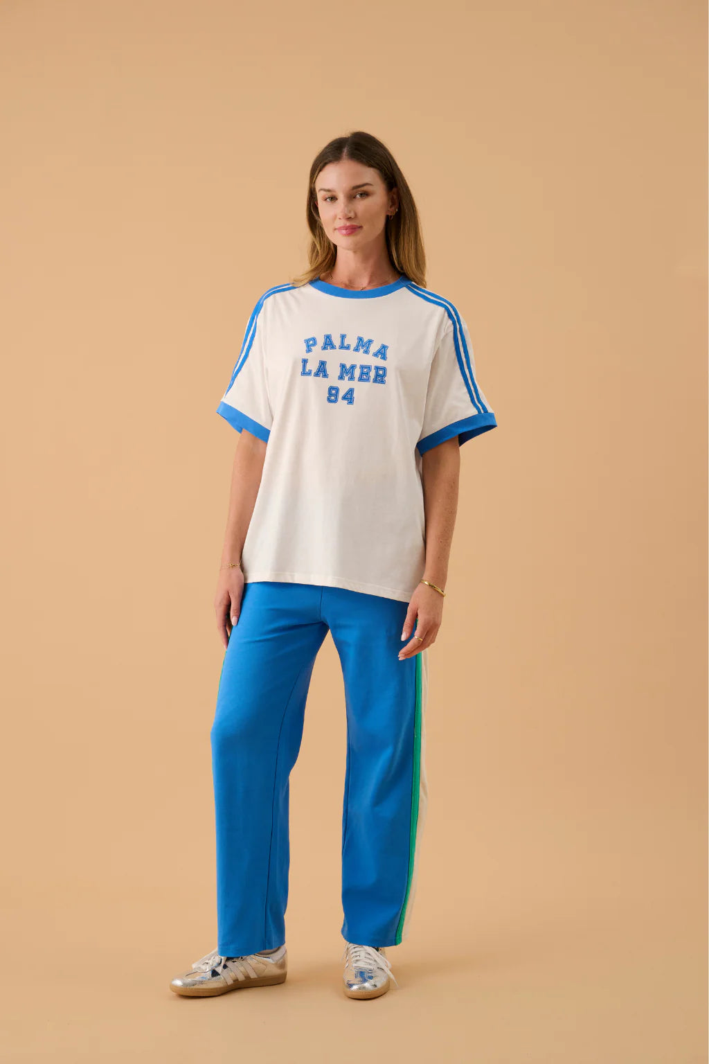 AJ Palma Oversized Tee SNOW