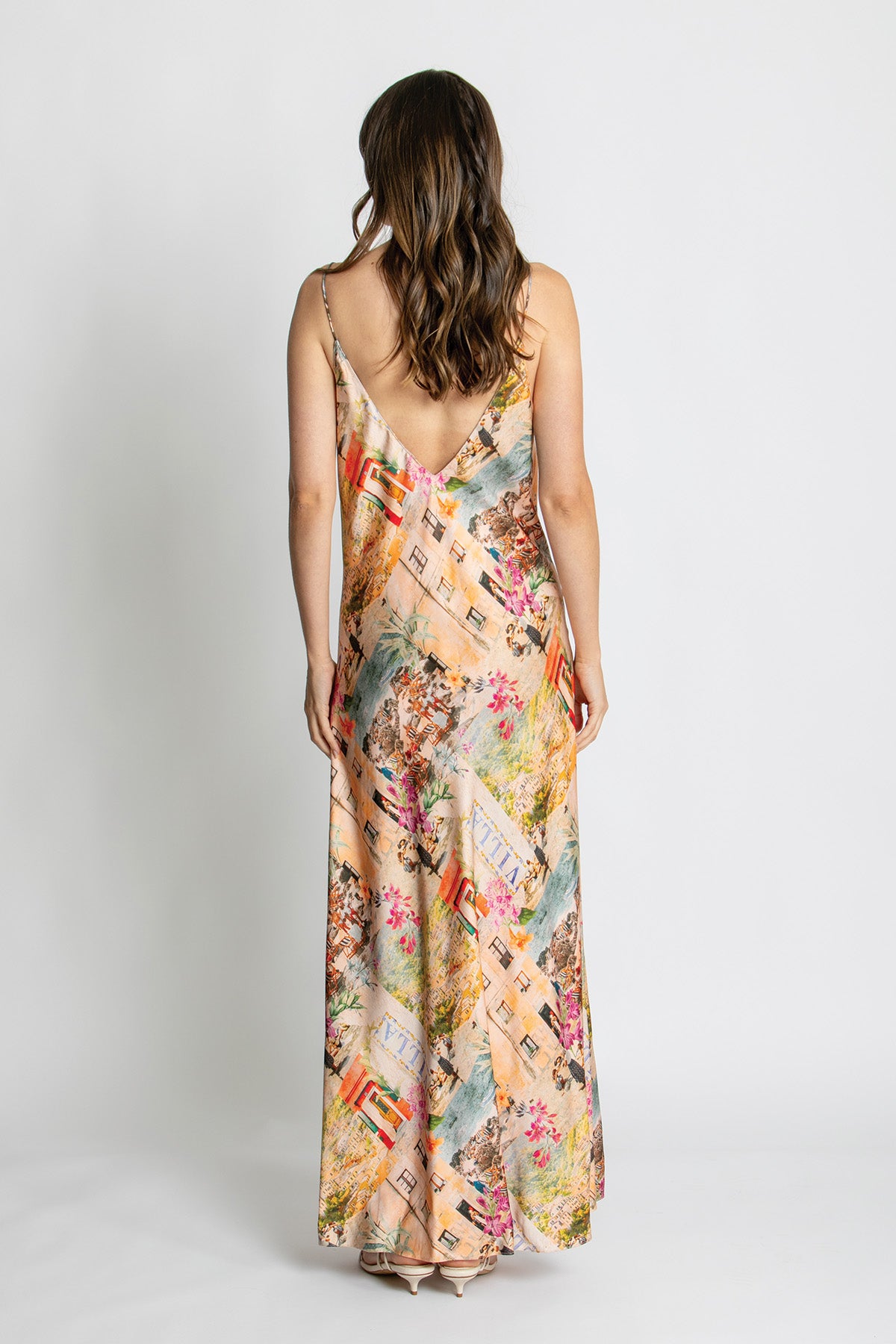 KACHEL Selena Slip Dress CAPRI