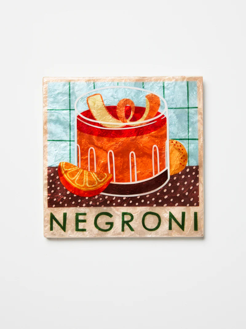JONES & CO Happy Hour Negroni Tile