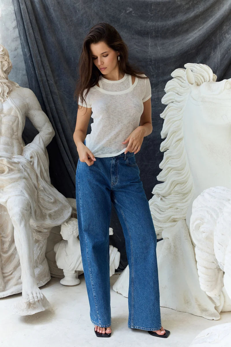 SUMMI SUMMI Beam Jean BLEU