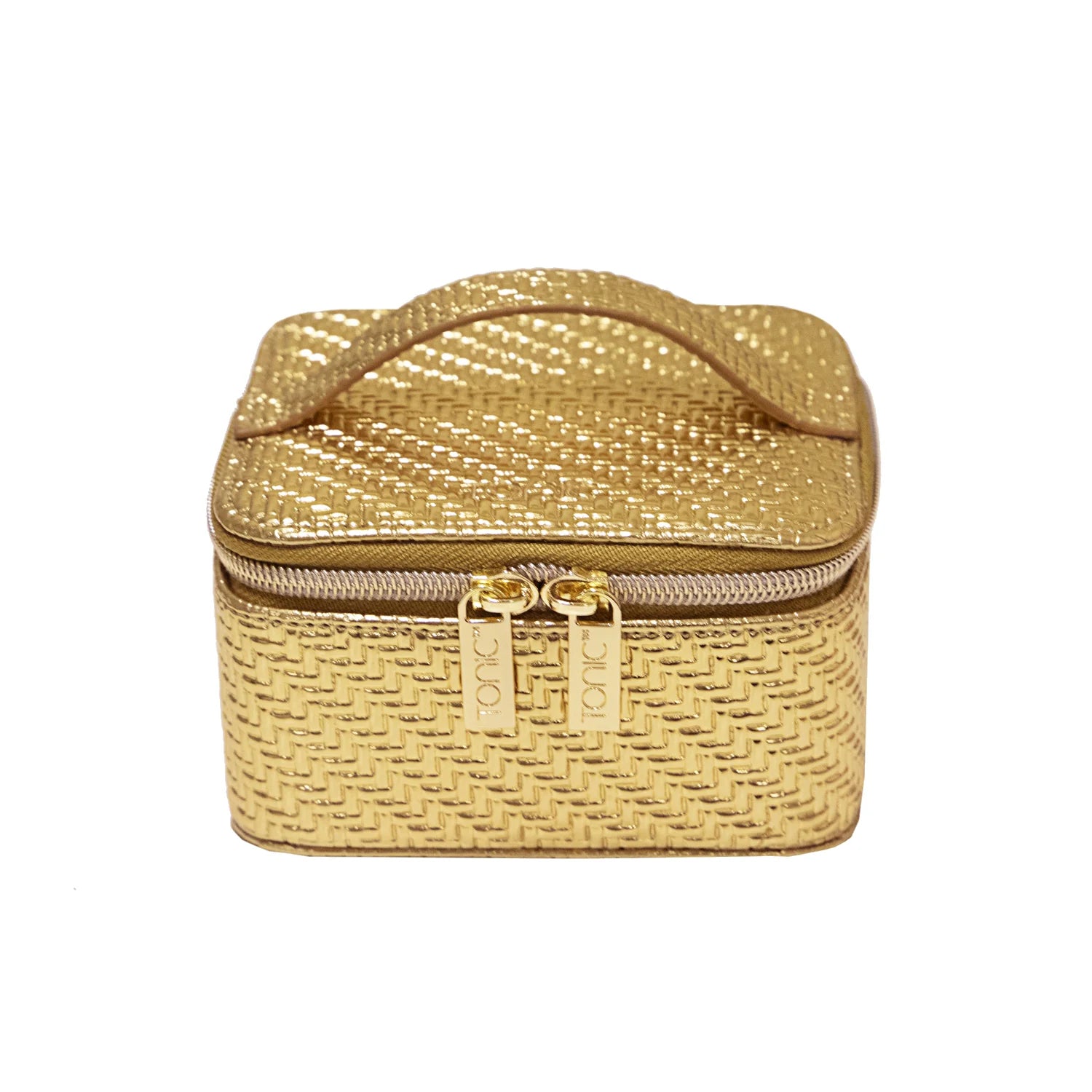TONIC Jewellery Cube Herringbone GOLD