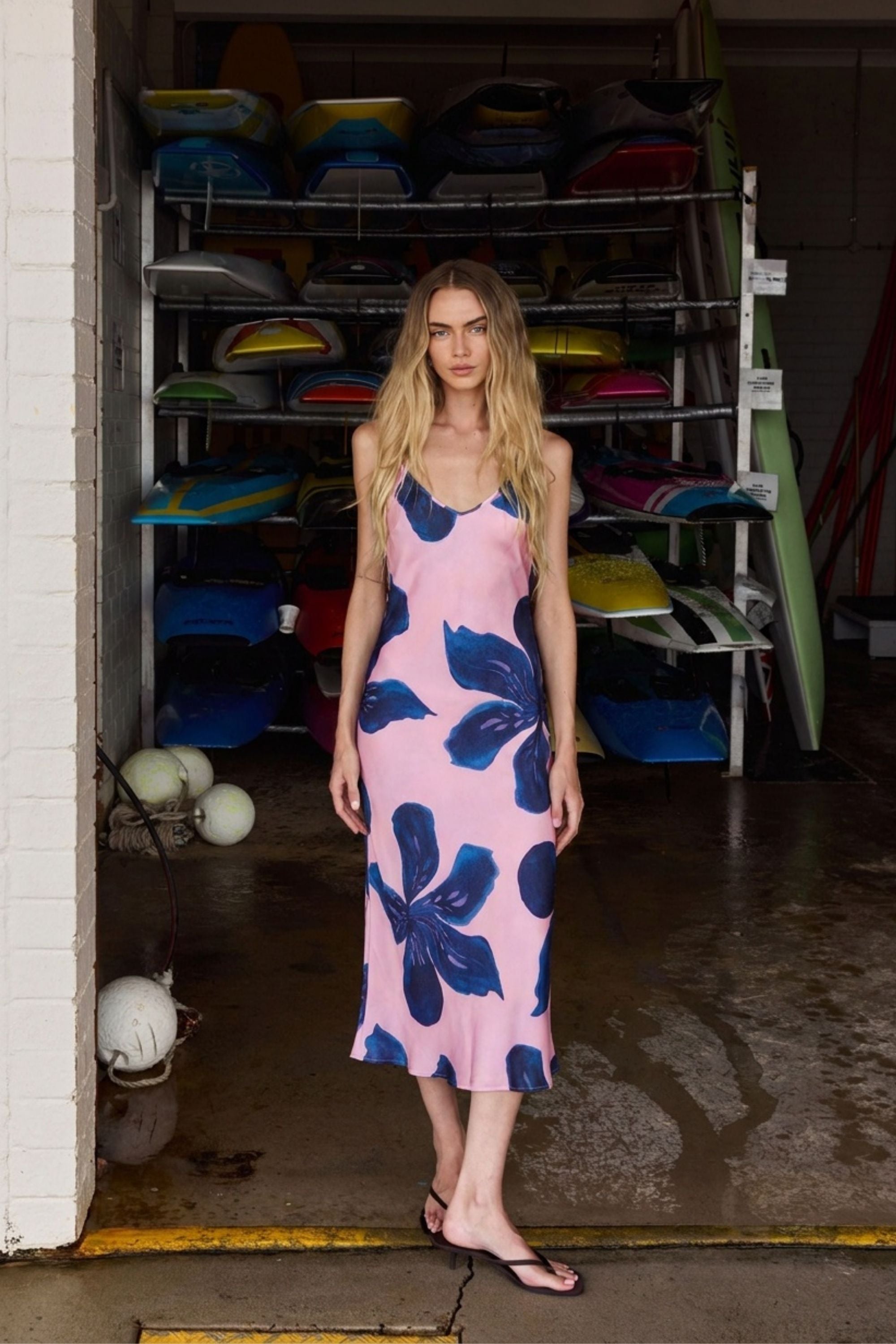 SUMMI SUMMI Siren Midi Dress SWAY