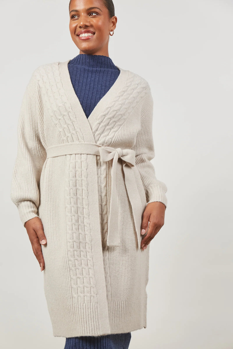 ISLE OF MINE Renew Cardigan CREME