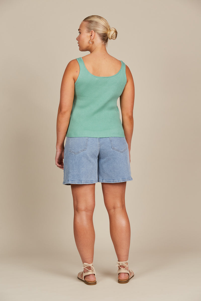 ISLE Adele Tank SEAFOAM