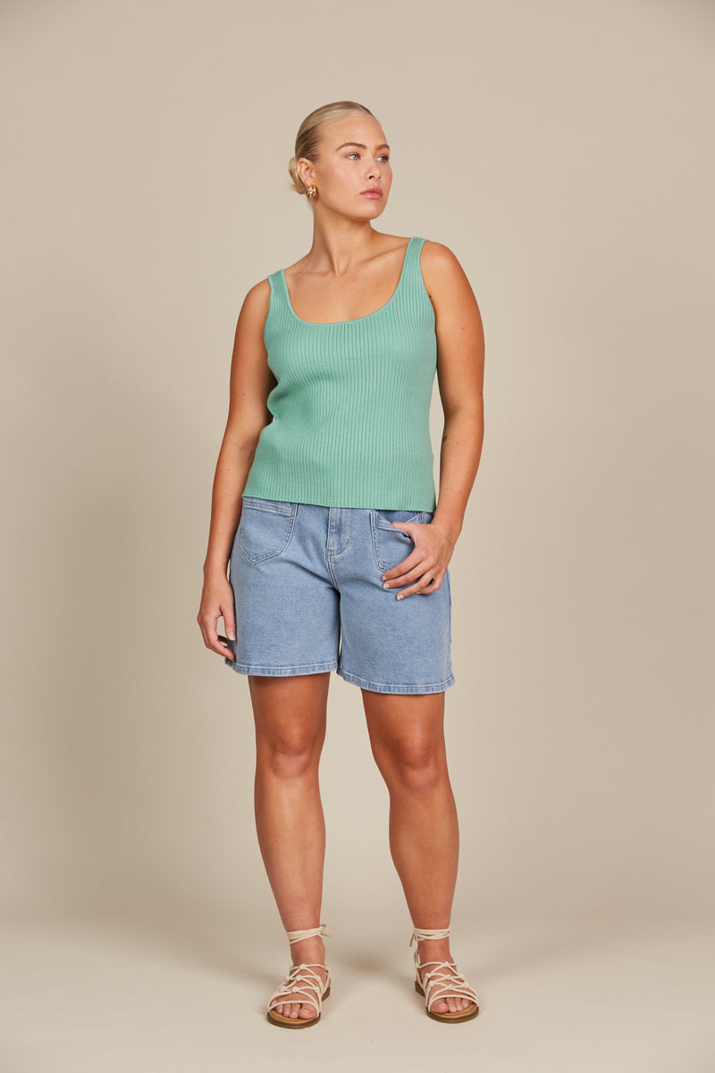 ISLE Adele Tank SEAFOAM