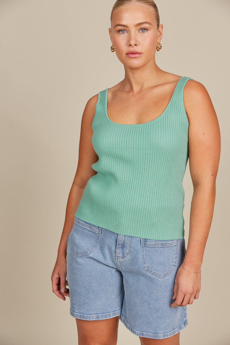 ISLE Adele Tank SEAFOAM