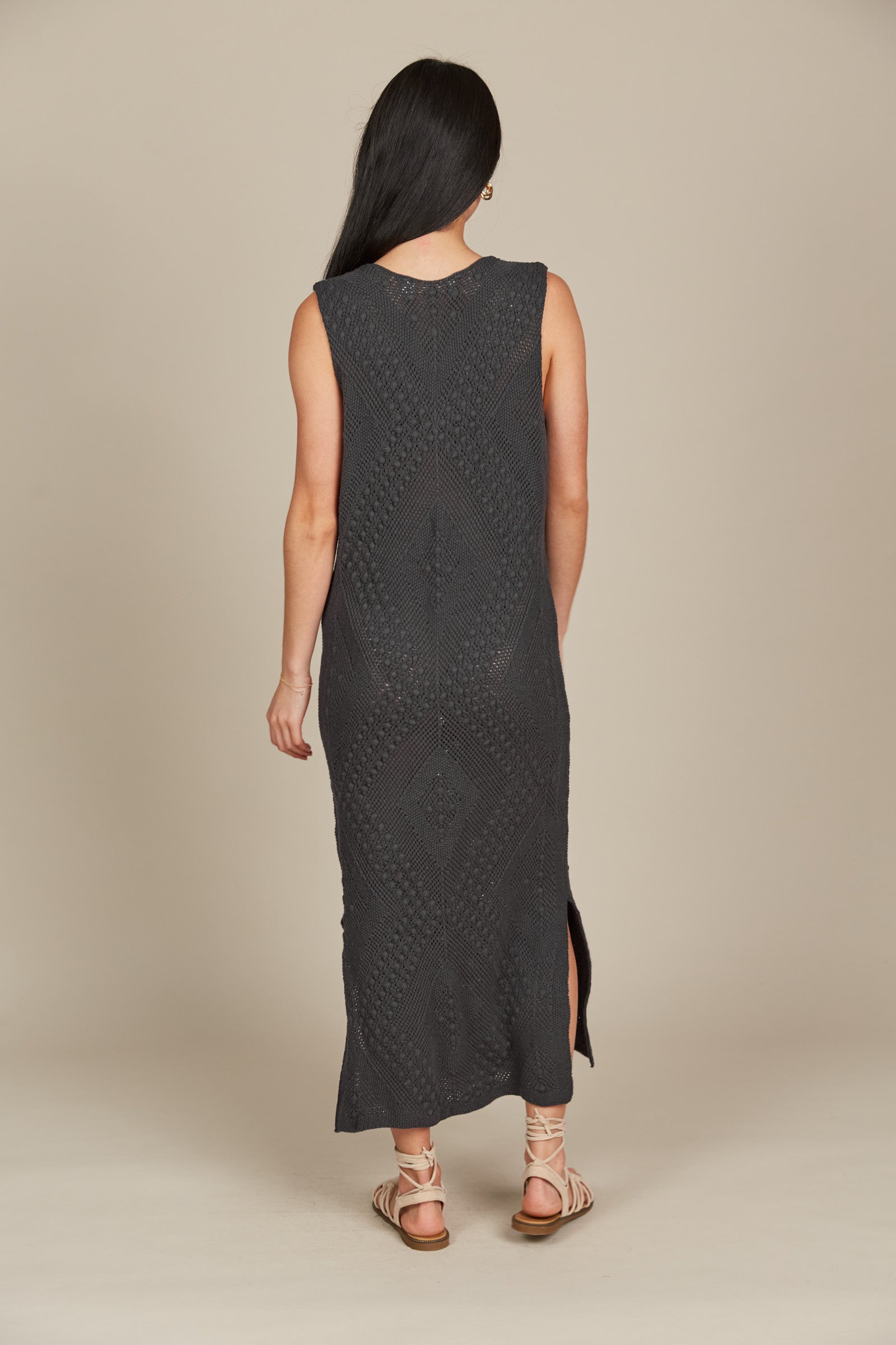 ISLE Sylvie Dress GRAPHITE