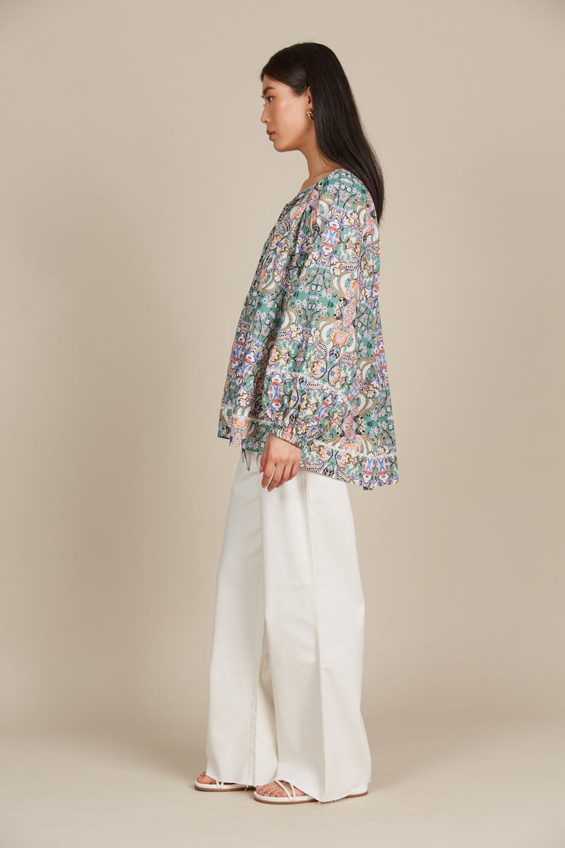 ISLE Remi Blouse LOTUS FLEURON