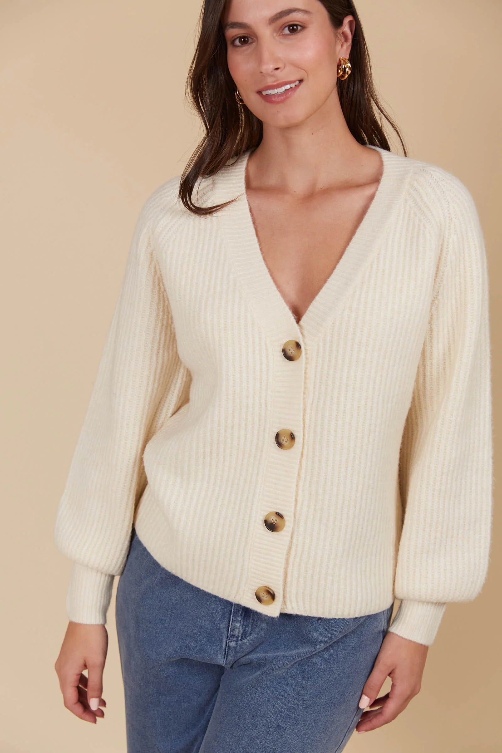 ISLE Miru Cardigan CANVAS
