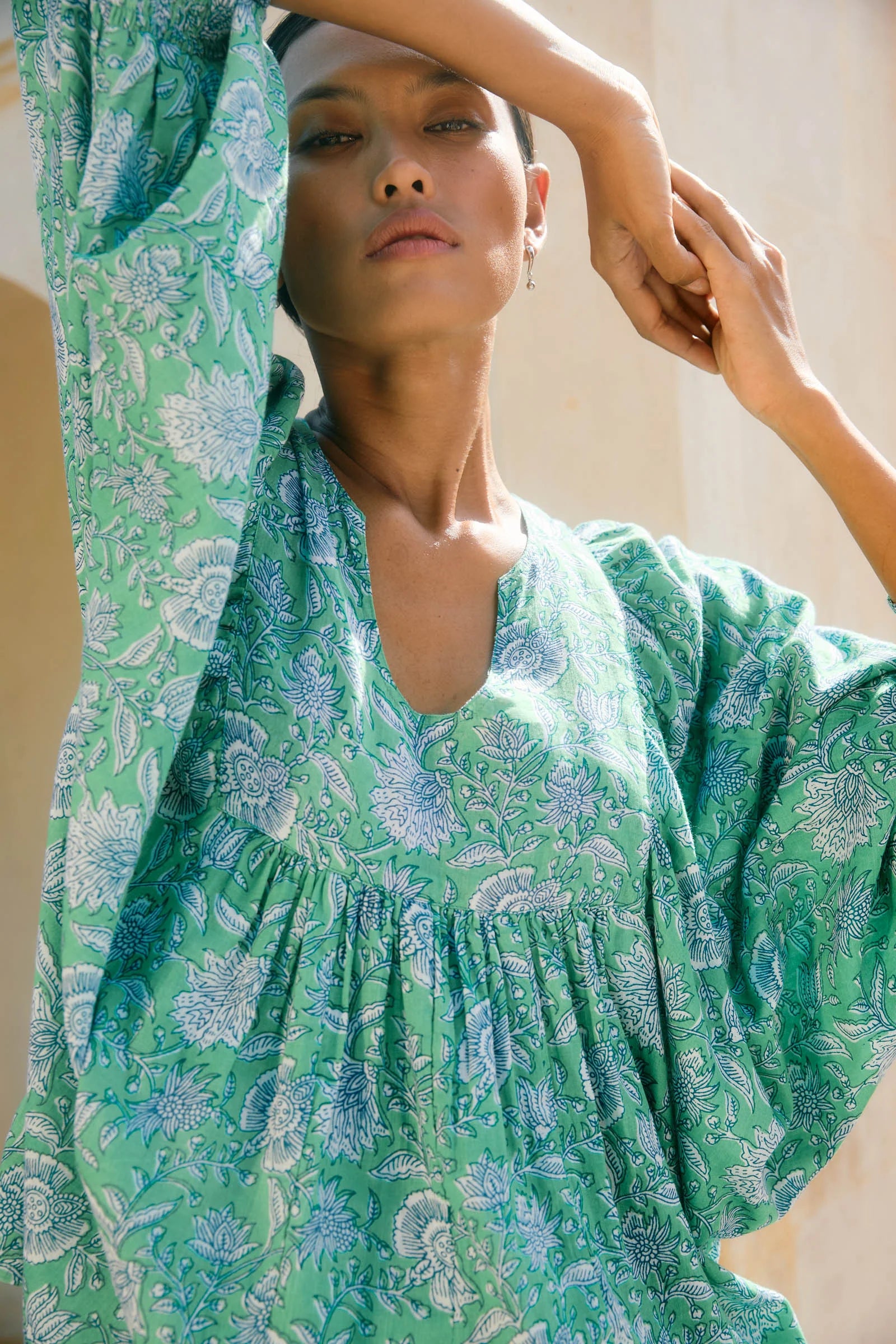 ISLE OF MINE Wilma Top GREEN