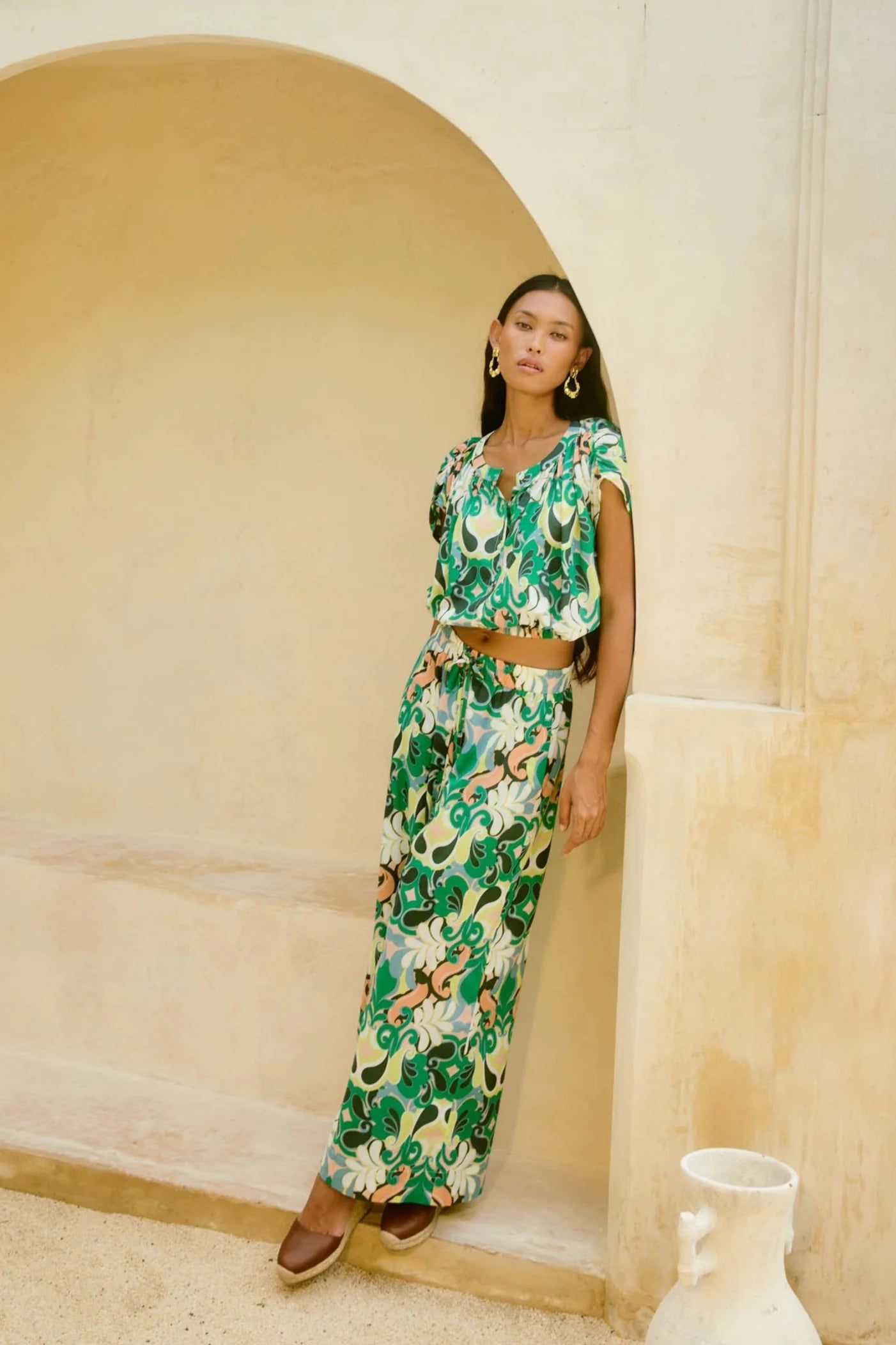 ISLE OF MINE Aurora Pant PAISLEY