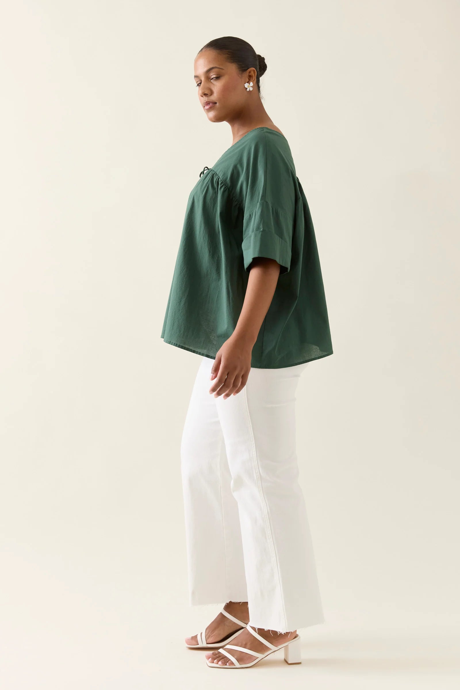 ISLE OF MINE Aurora Relaxed Top MYRTLE