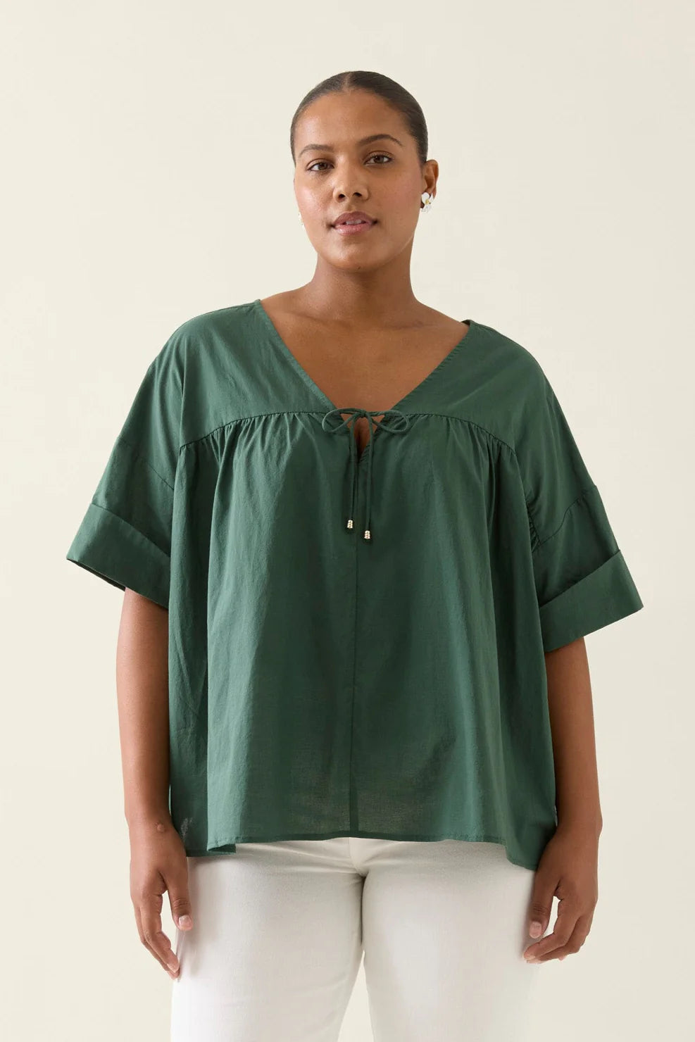 ISLE OF MINE Aurora Relaxed Top MYRTLE