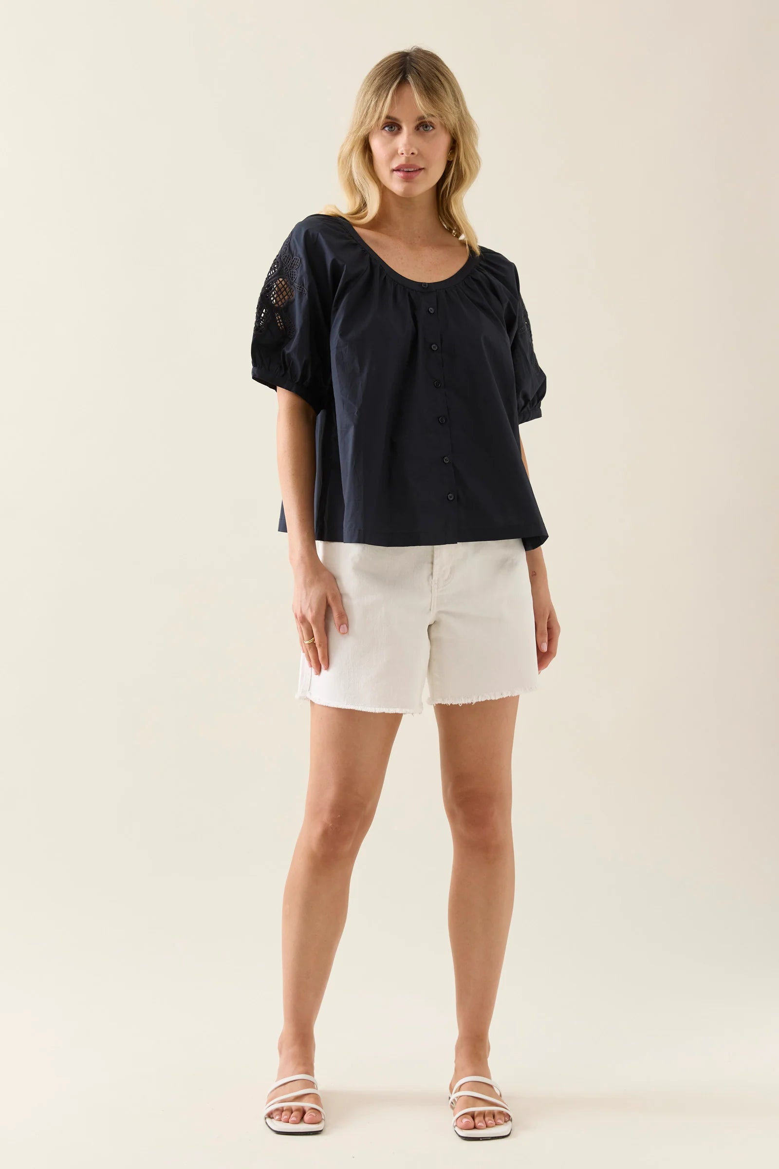 ISLE OF MINE Nilsa Top NAVY