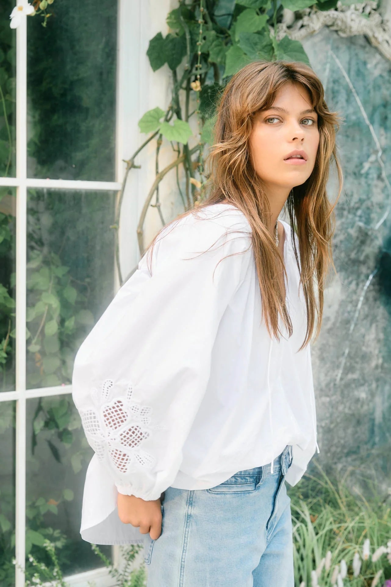ISLE OF MINE Nilsa Blouse LOTUS