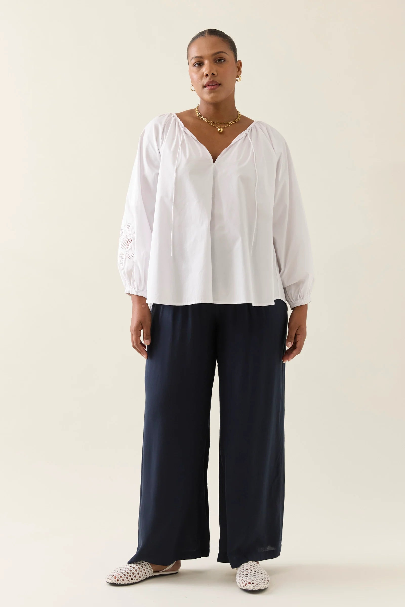 ISLE OF MINE Nilsa Blouse LOTUS