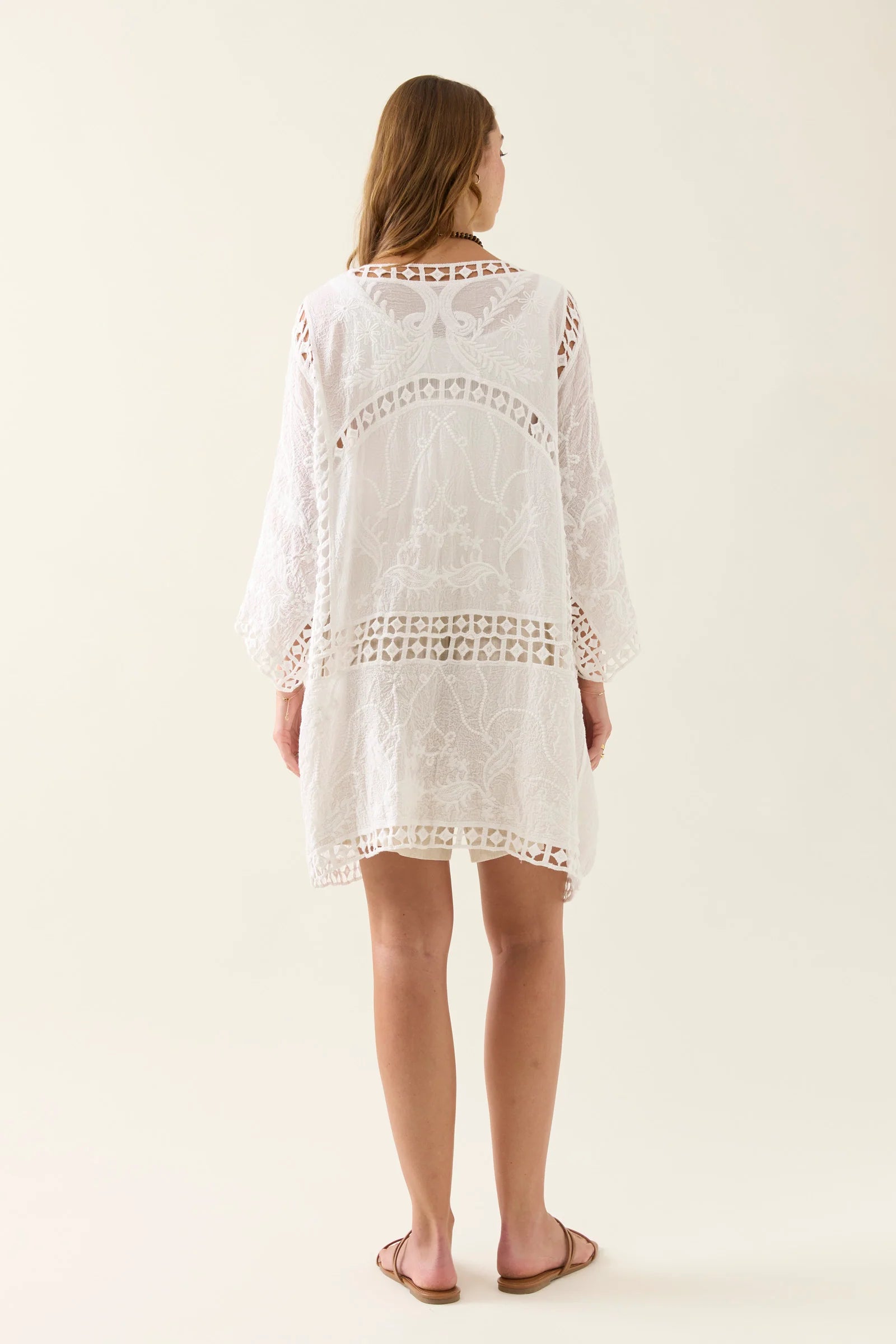 ISLE OF MINE Oline Lace Kimono LOTUS