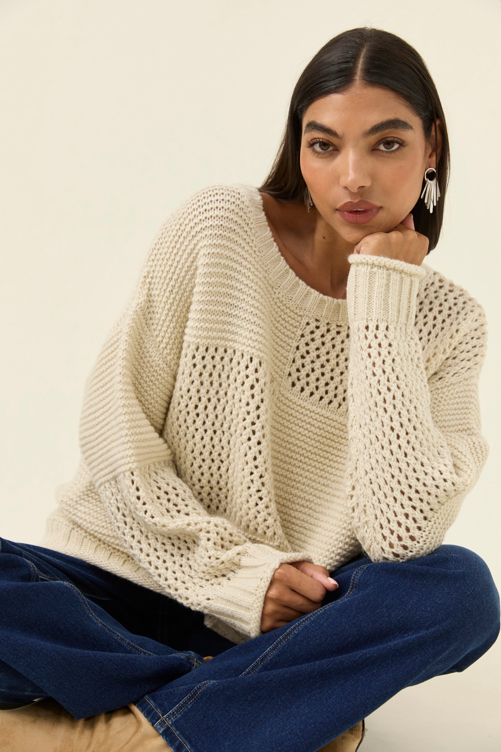 ISLE OF MINE Luna Jumper IVORY