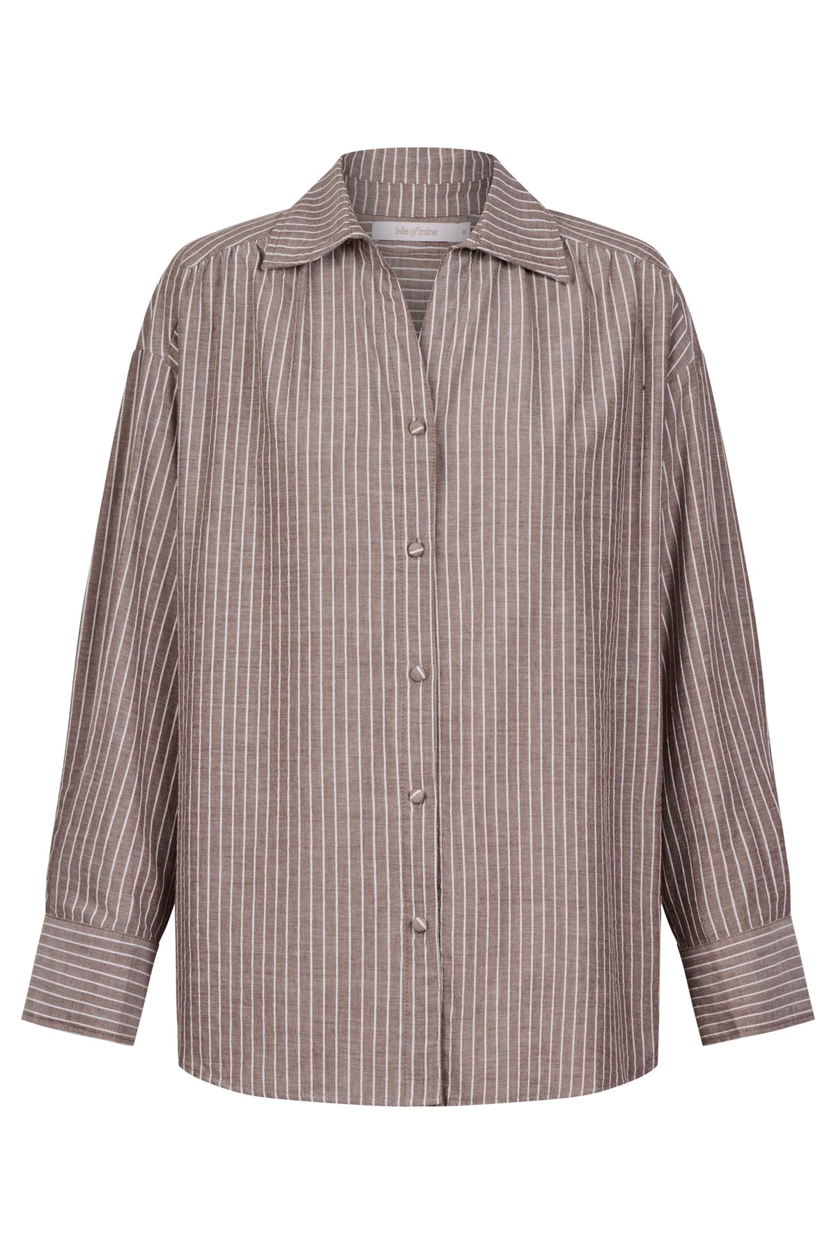 ISLE OF MINE Lyndell Shirt TAUPE