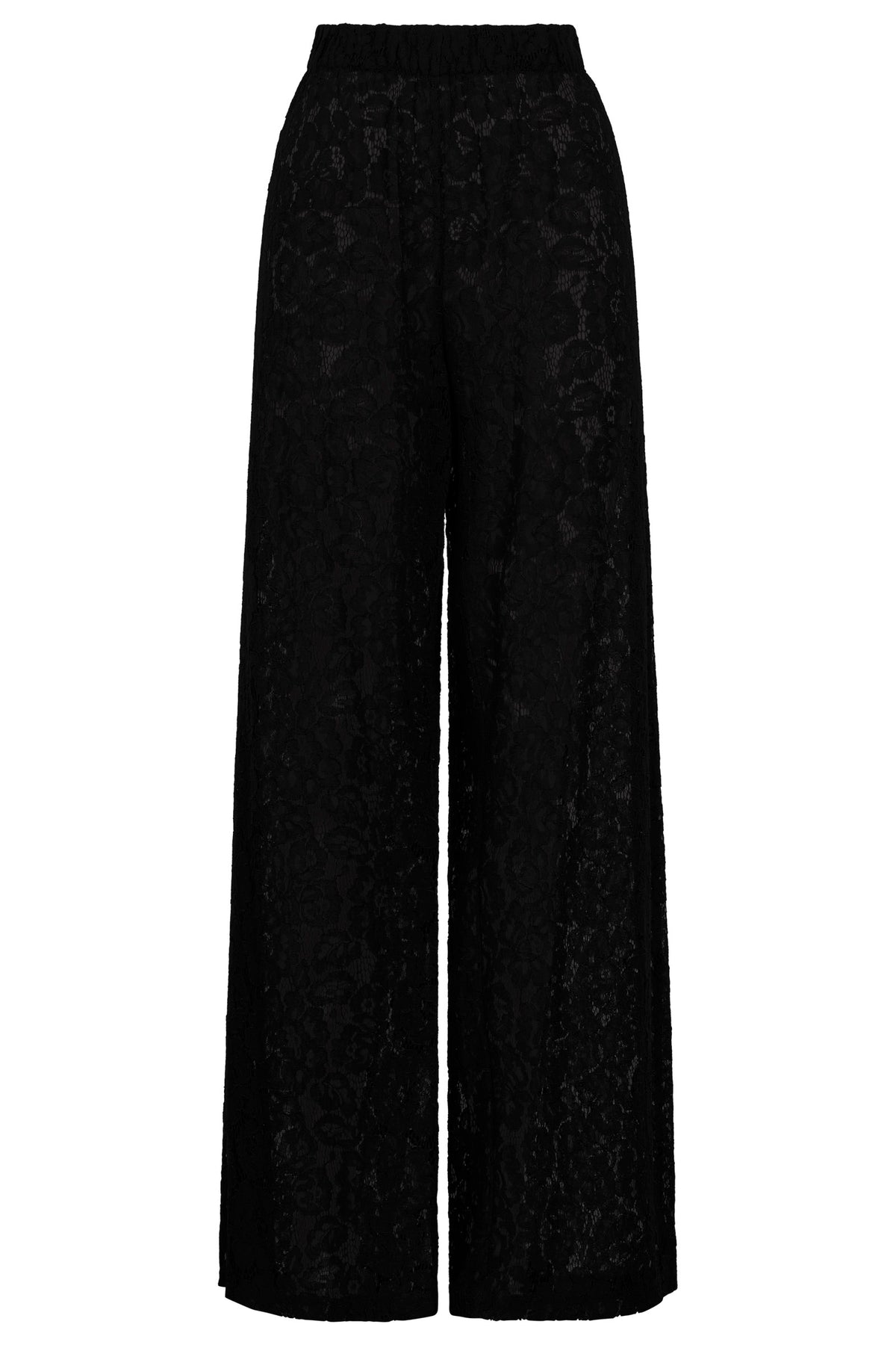 ISLE OF MINE Ethel Lace Pant BLACK