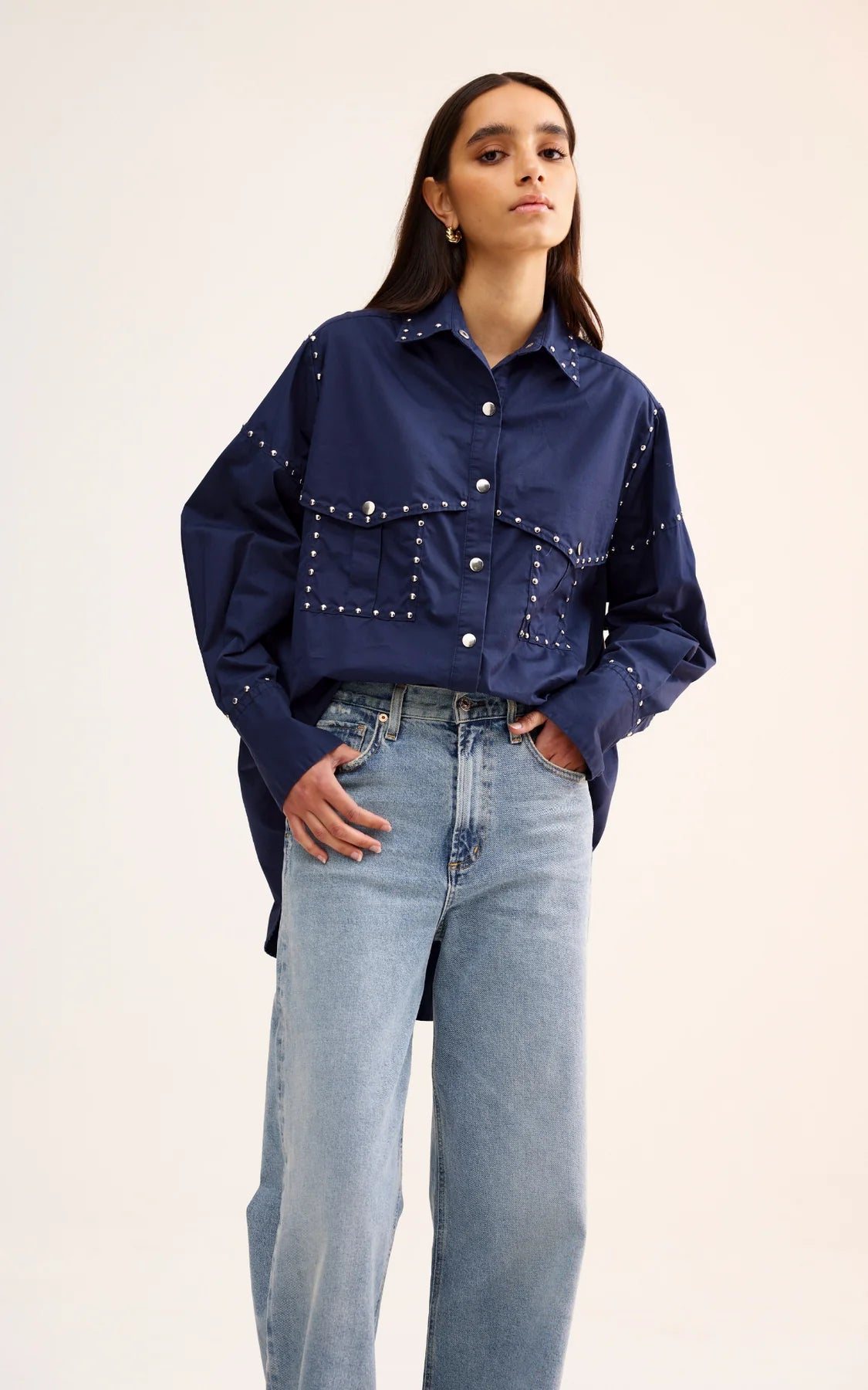 KINNEY Ashley Shirt INDIGO