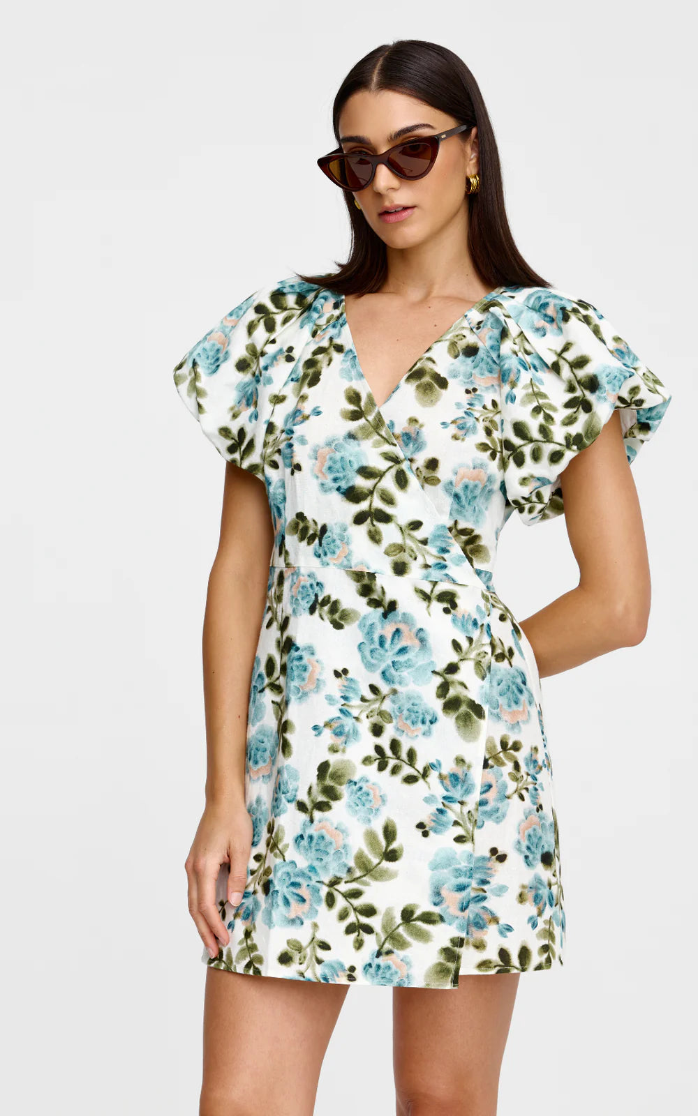 KINNEY Gabriella Mini Dress DE FLEURS