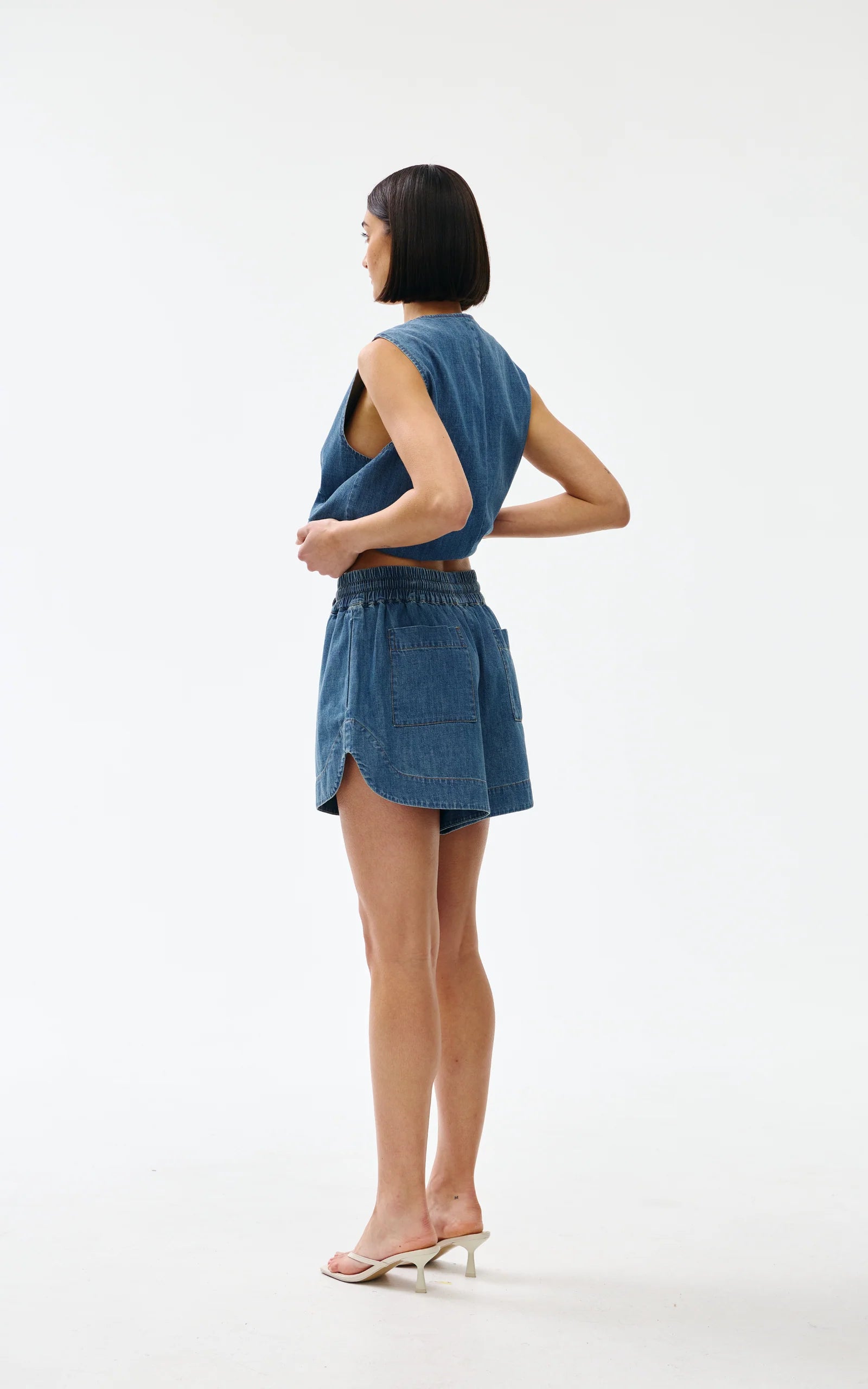 KINNEY Juniper Short DENIM
