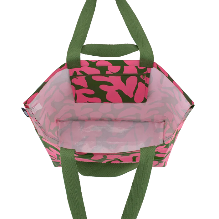 KOLLAB Shopper Tote CORAL CANOPY