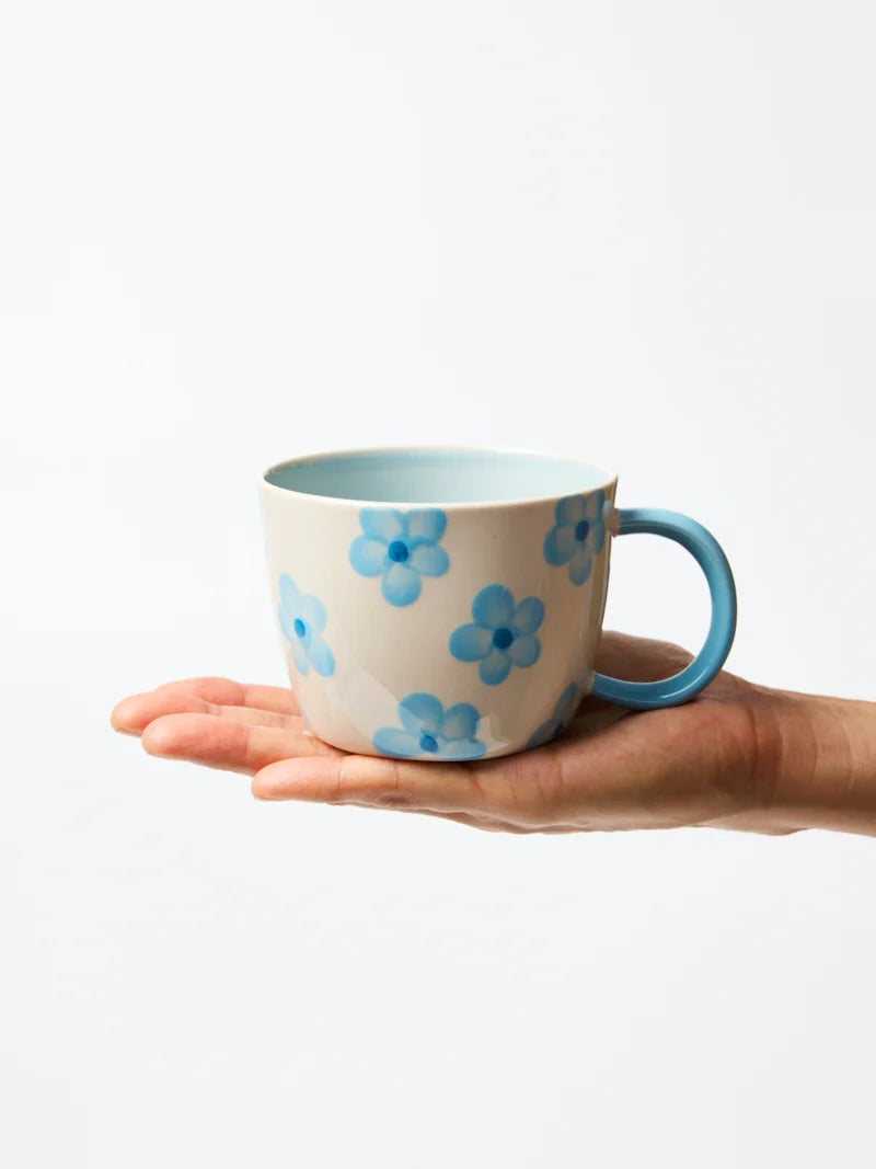 JONES & CO Chino Mug DAISY BLUE