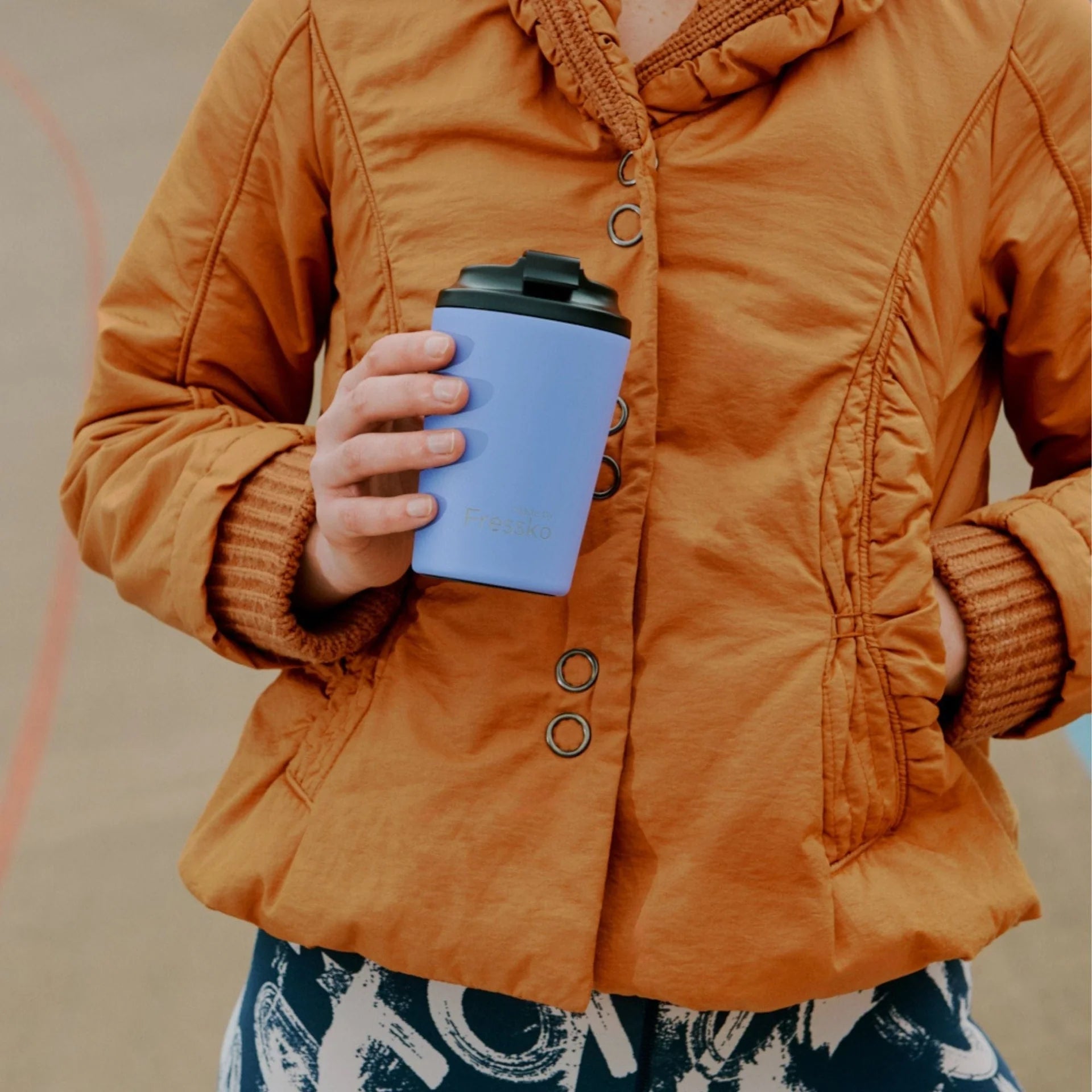 FRESSKO Ceramic Lined Camino Cup GRAPE