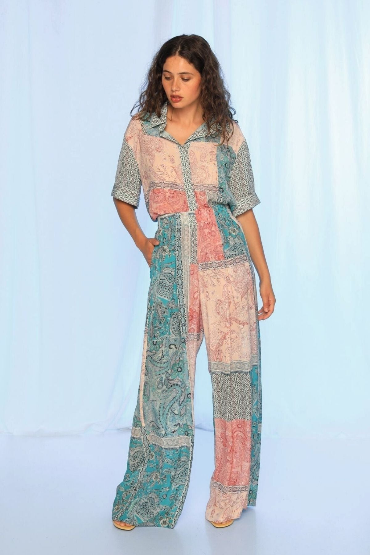 KACHEL Janis Pant PAISLEY