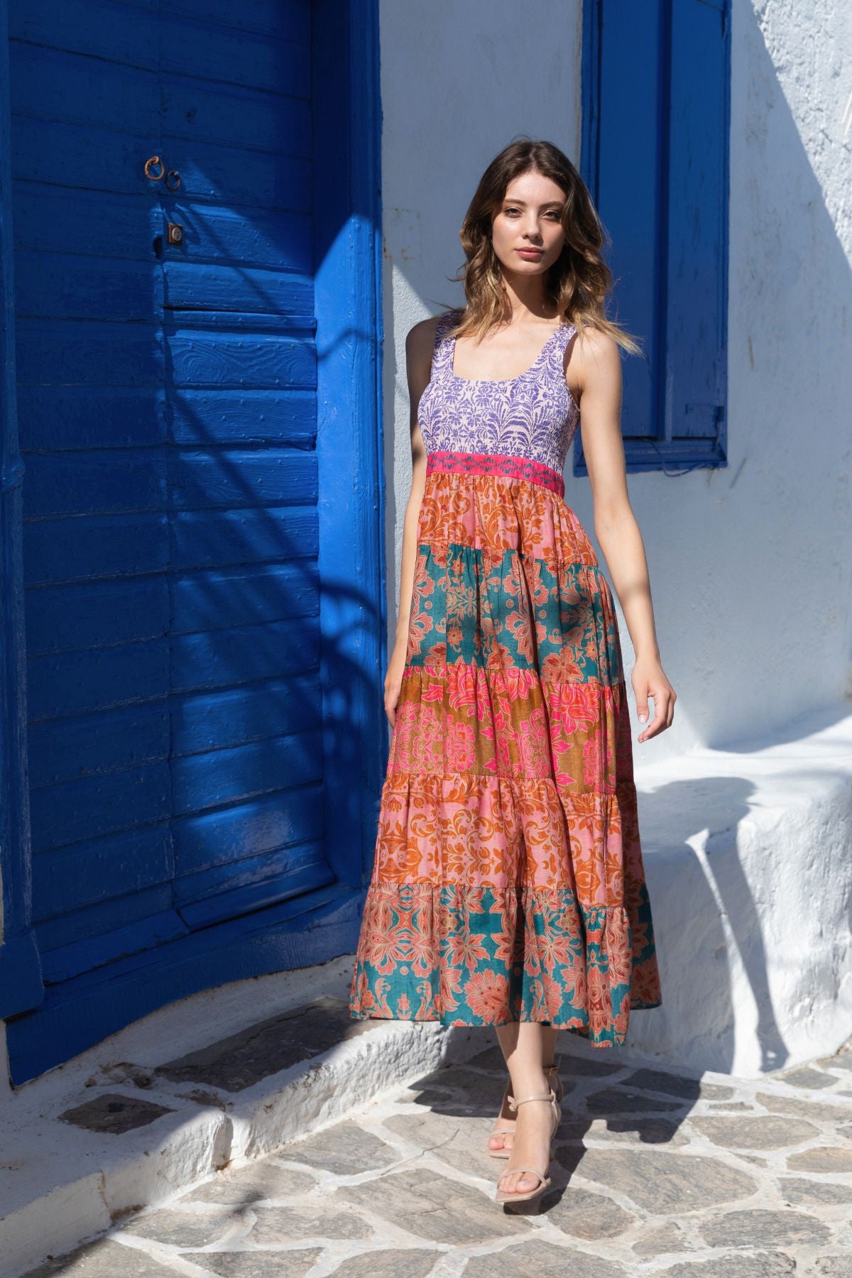KACHEL Melinda Maxi Dress MULTI