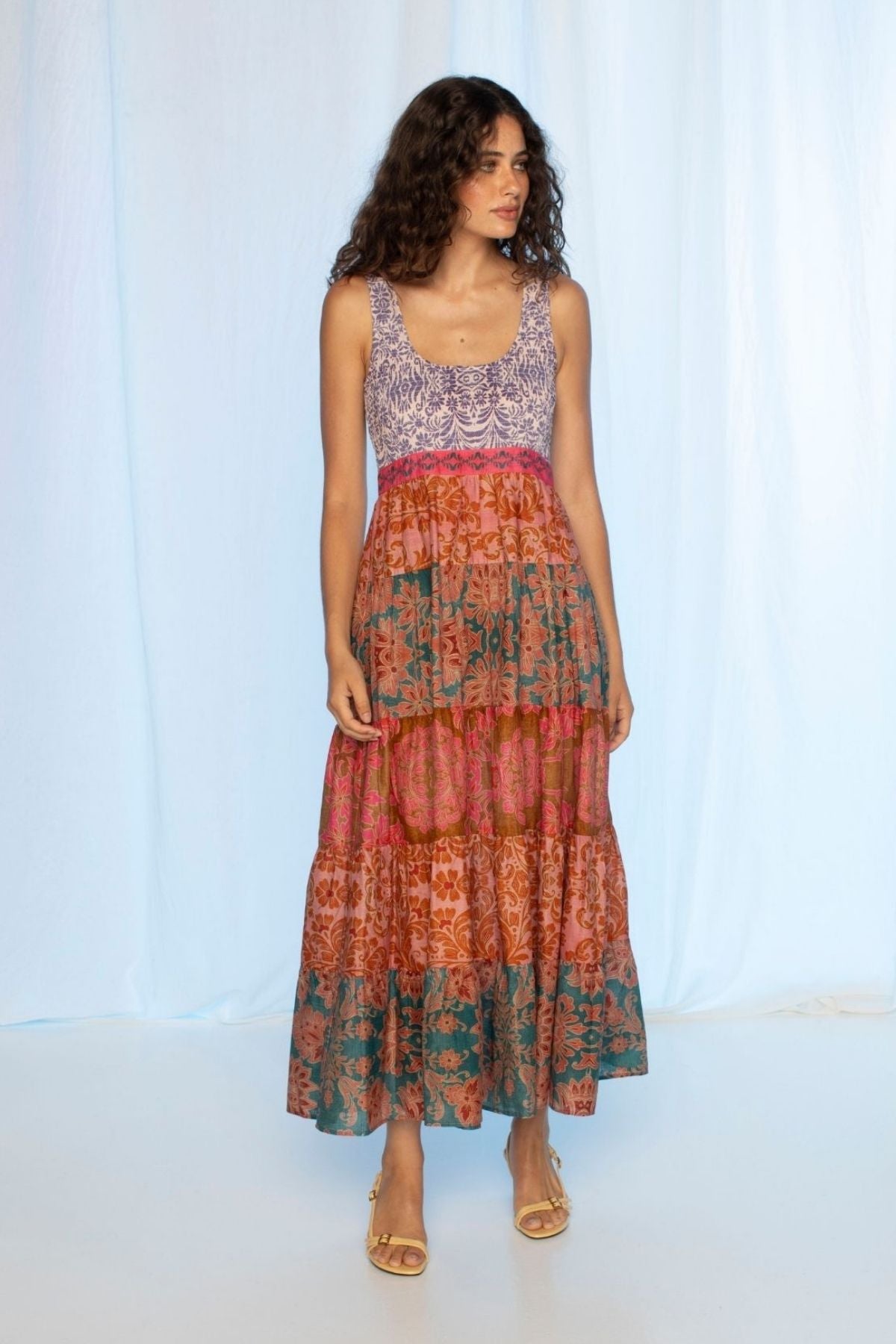 KACHEL Melinda Maxi Dress MULTI
