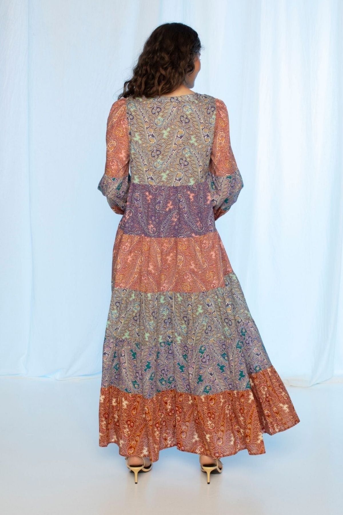 KACHEL Delilah Maxi Dress MULTI