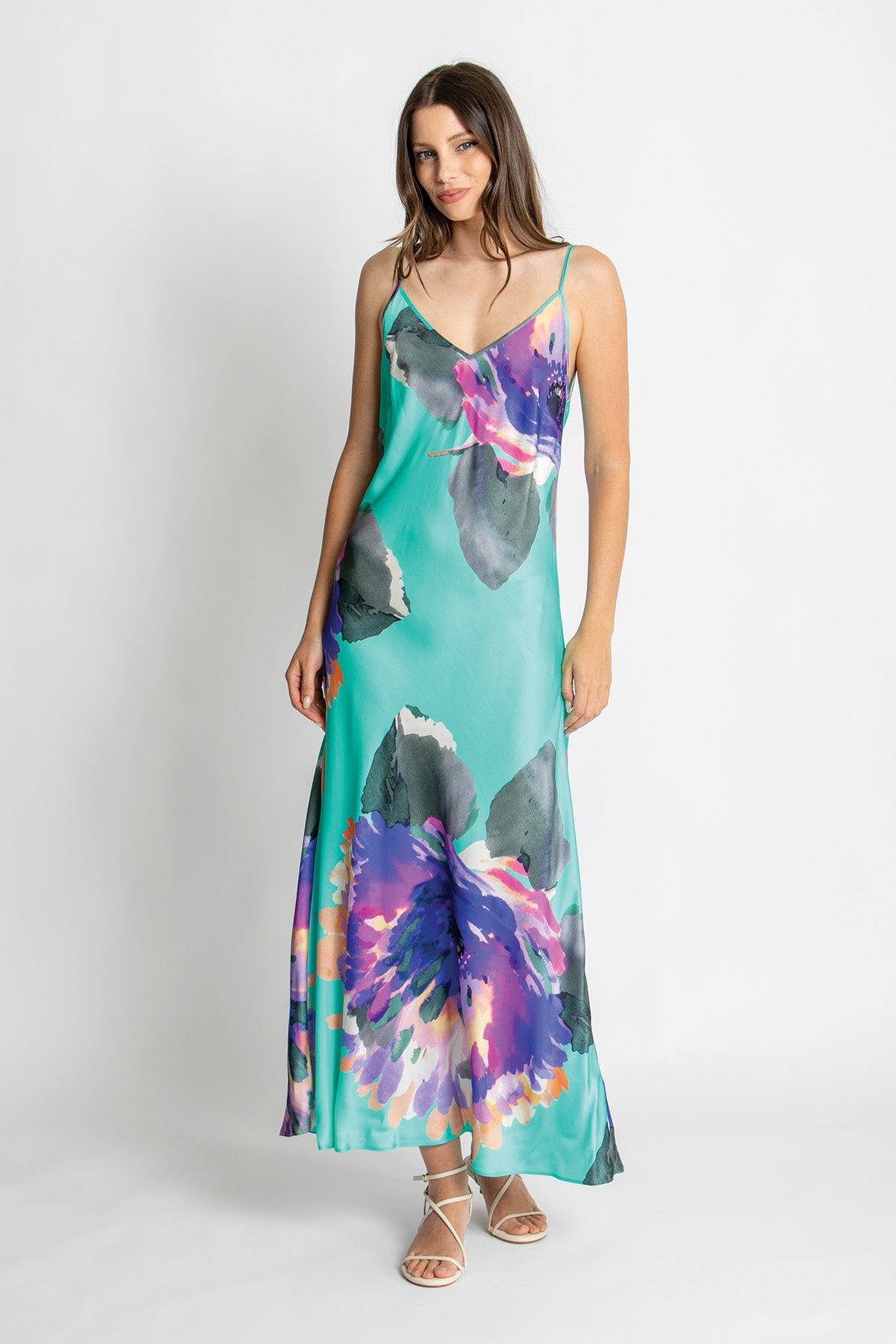KACHEL Zoey Slip Dress DUSK