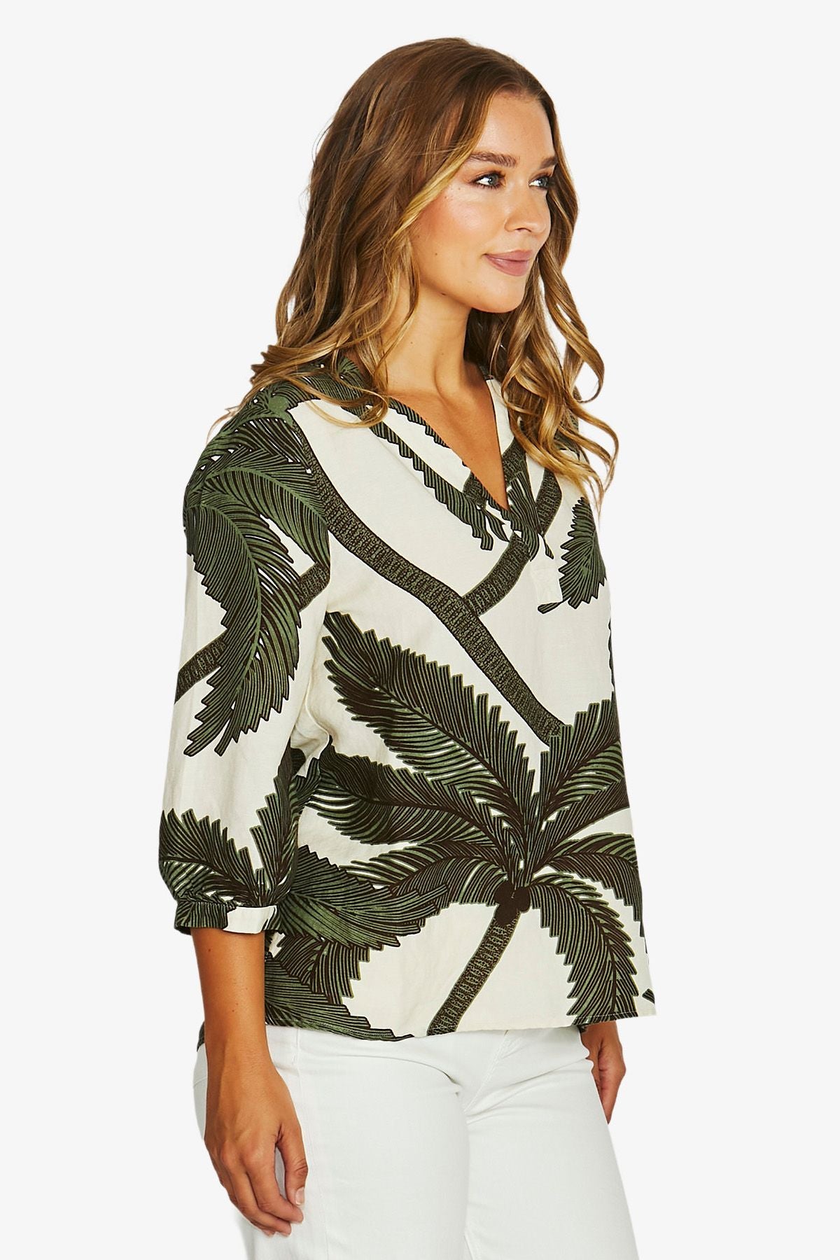 JUMP Copacabana V Neck Top