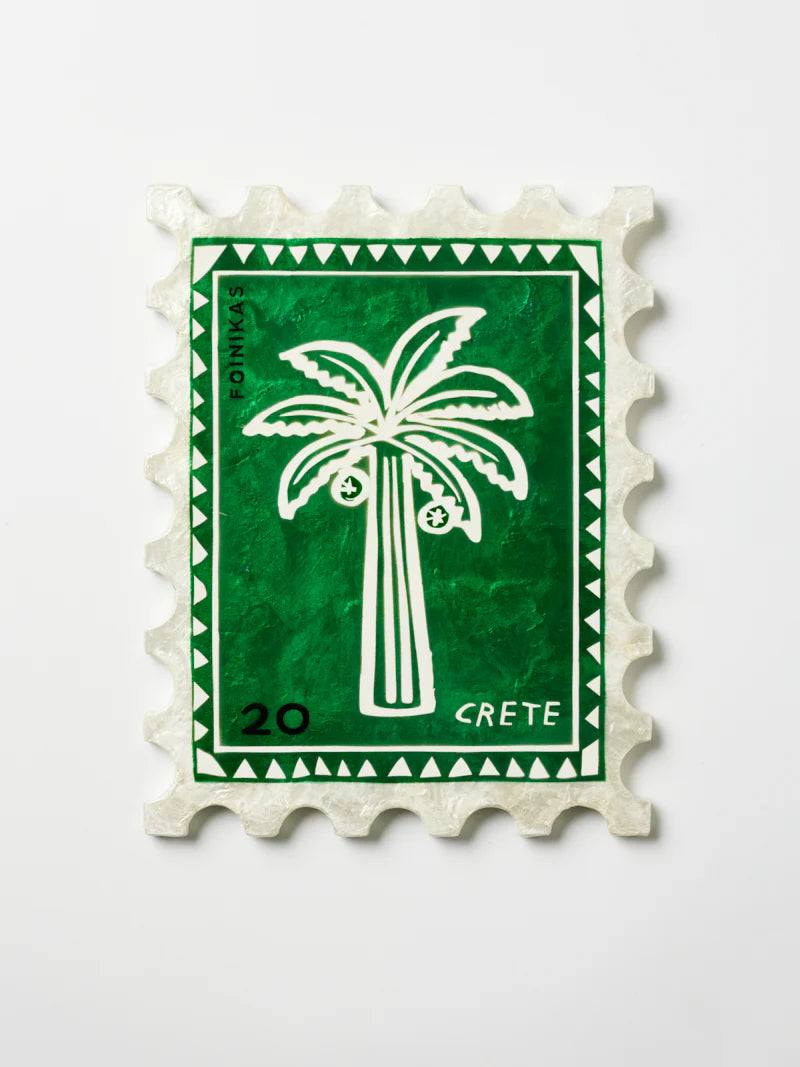 JONES & CO Sunroom Stamp Tile PALM