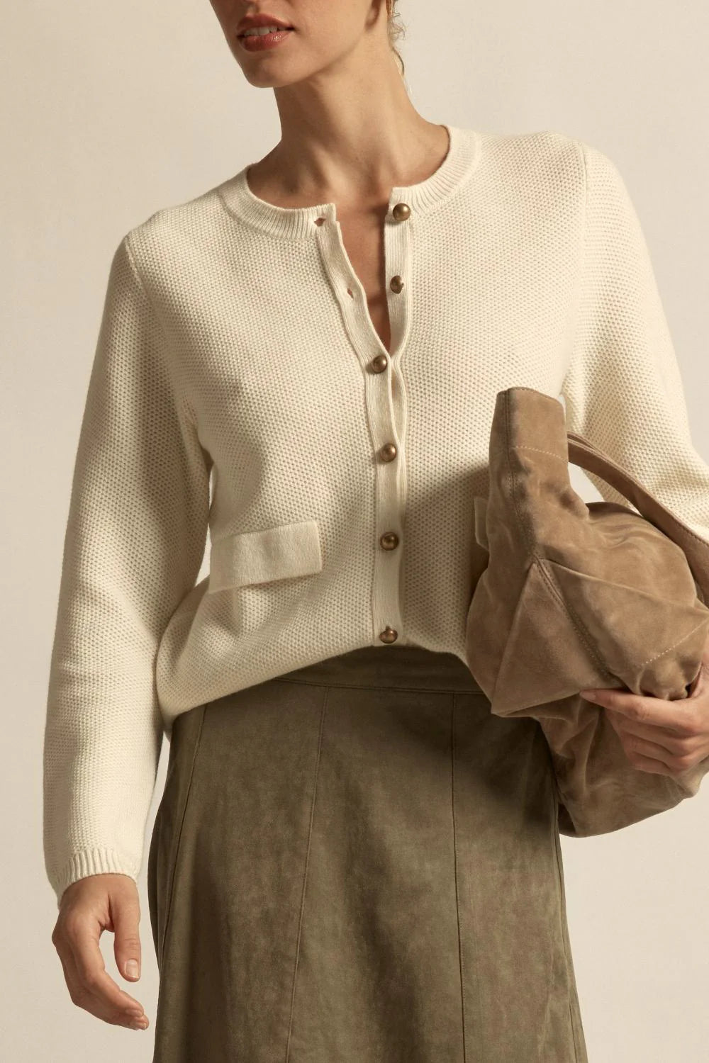 ZOE KRATZMANN Camber Knit ALABASTER