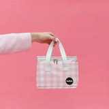 KOLLAB Lunch Box CANDY PINK CHECK