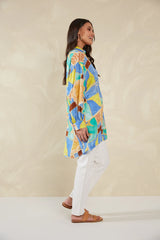 HAVEN Palermo Relaxed Shirt One Size SOLARE