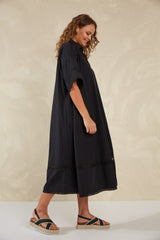 HAVEN Adelfia Shirtdress DOMINO