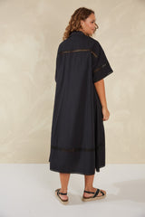 HAVEN Adelfia Shirtdress DOMINO