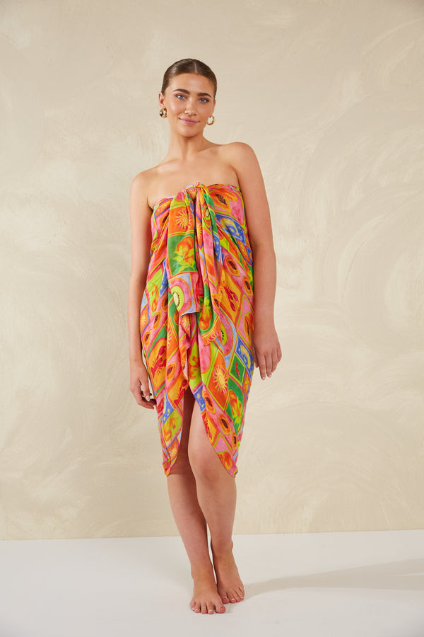 HAVEN Portofino Sarong SPRITZ