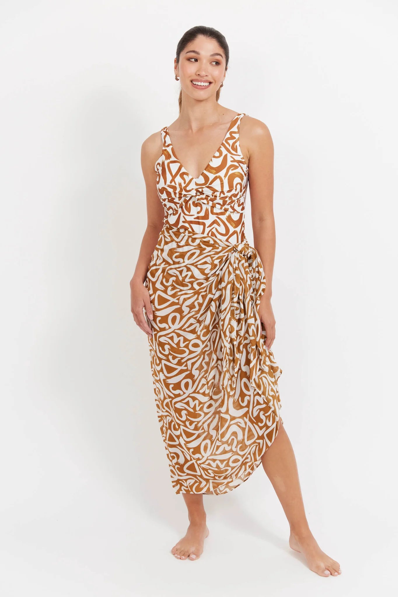 HAVEN Bahama Sarong OPUS TAN