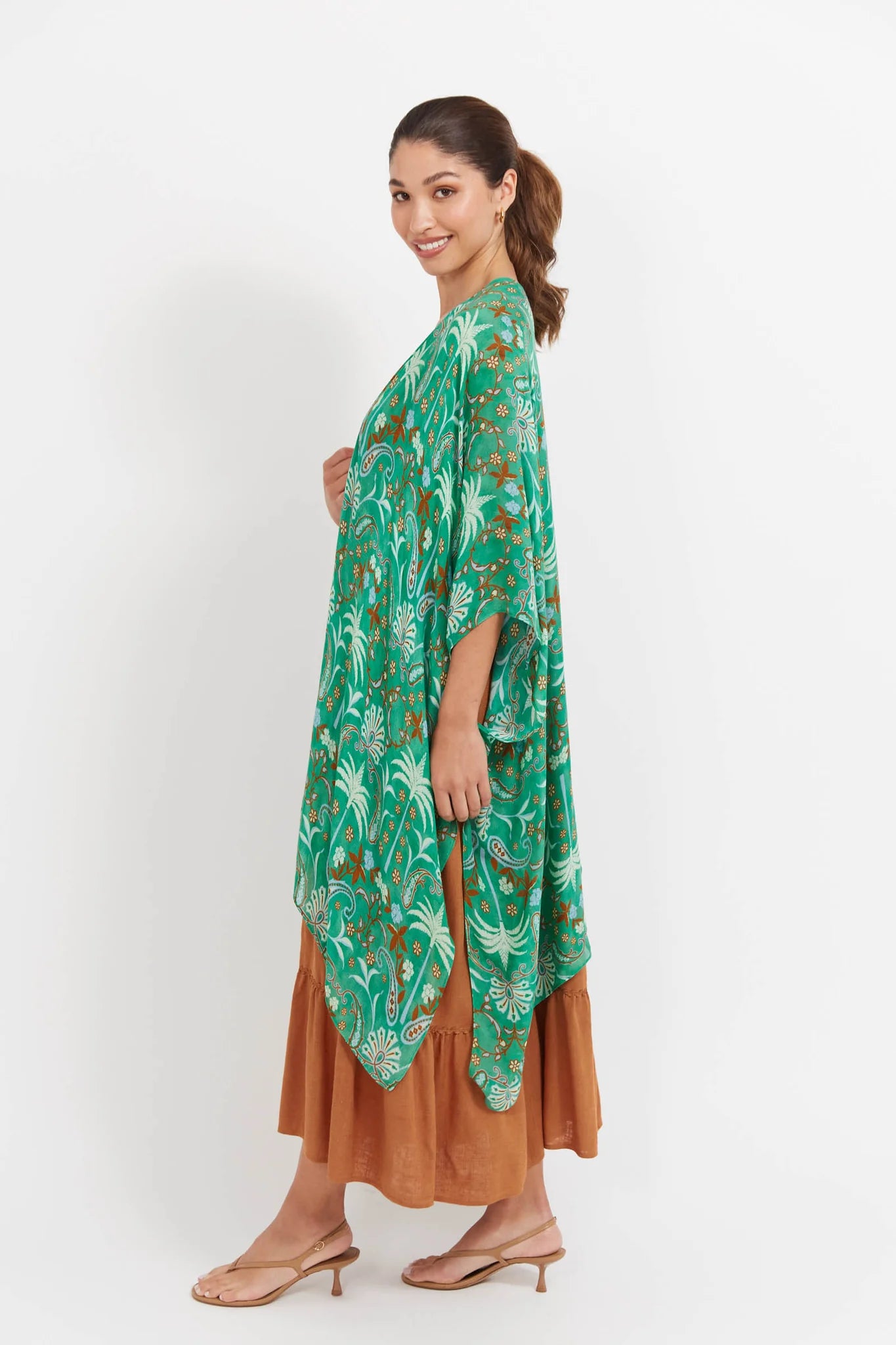 HAVEN Haiti Cape - One Size PALMS
