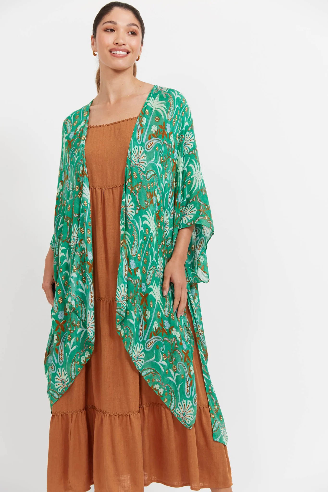 HAVEN Haiti Cape - One Size PALMS