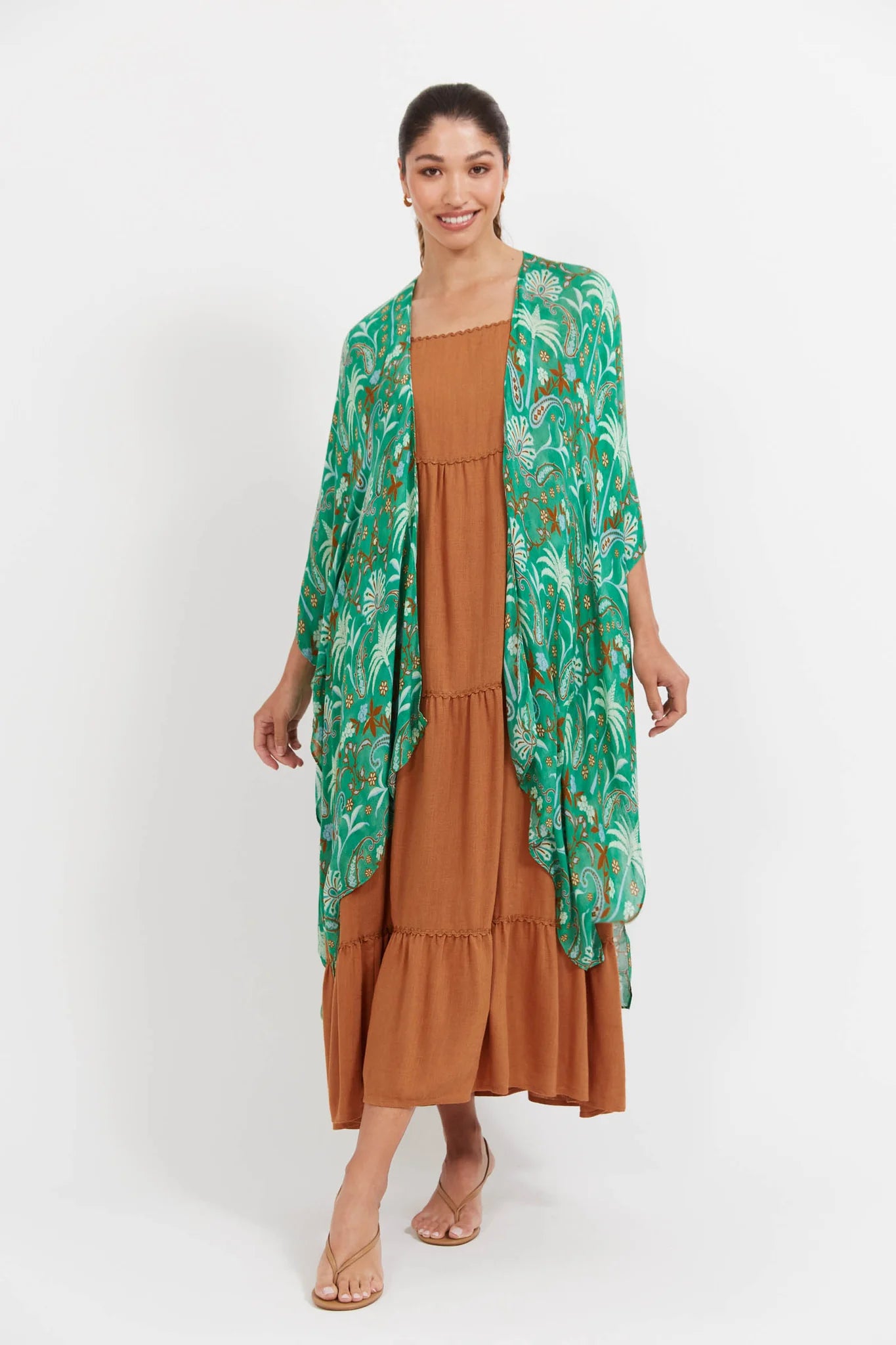 HAVEN Haiti Cape - One Size PALMS